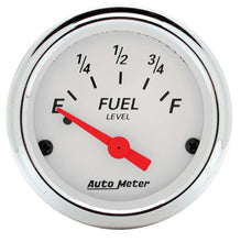 Load image into Gallery viewer, AutoMeter2-1/16in A/W Fuel Level Gauge - GM 0-90 Ohms