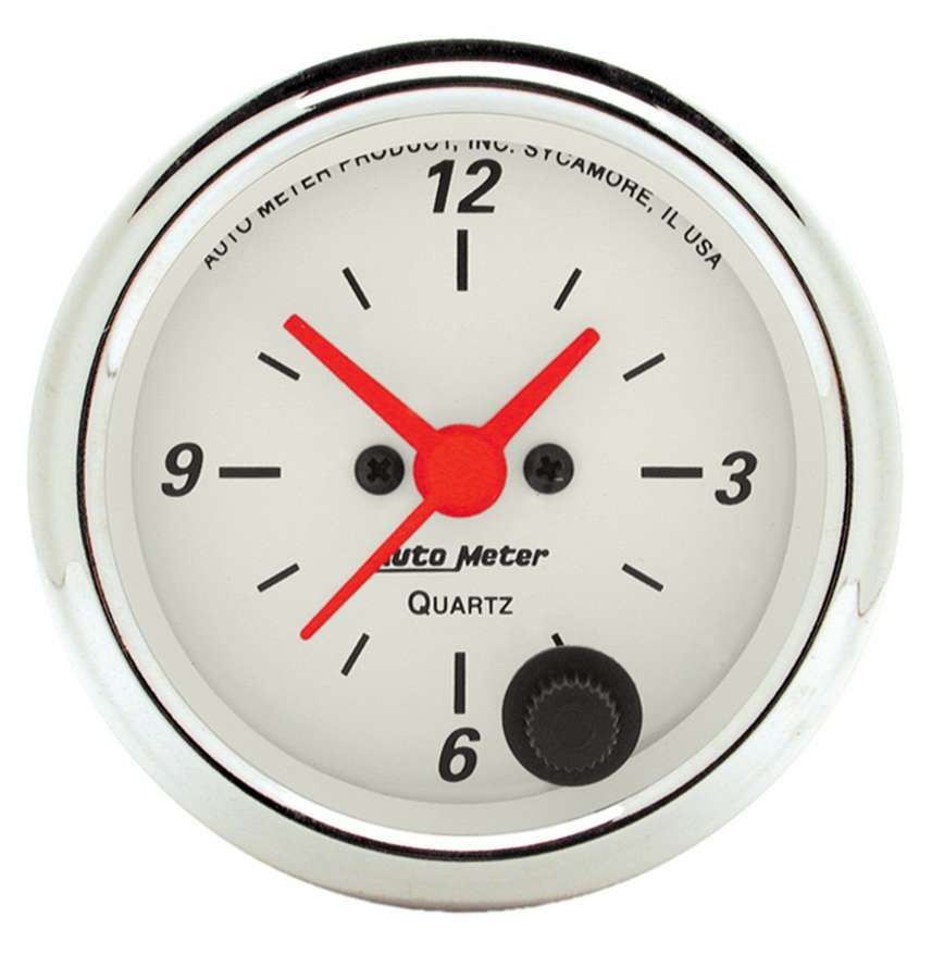 AutoMeter2-1/16in A/W Clock