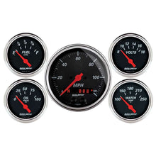 Load image into Gallery viewer, AutoMeterDesigner Black Gauge Kit w/GPS Speedo