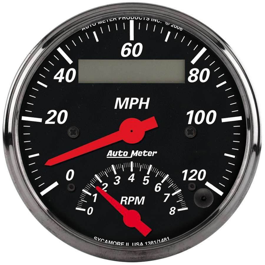 AutoMeter3-3/8in D/B Tach/Speedo Combo