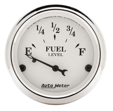 Load image into Gallery viewer, AutoMeterOld Tyme White 2 1/16in Fuel Gauge Ford