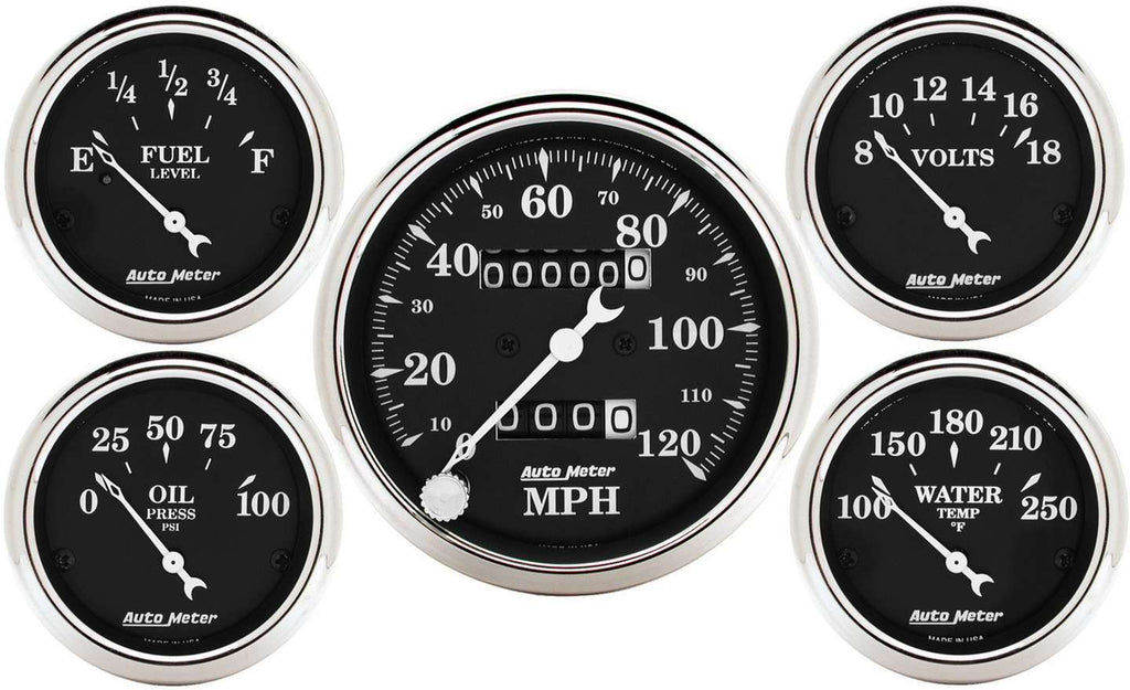 AutoMeterO/T/B 5-Piece Gauge Kit