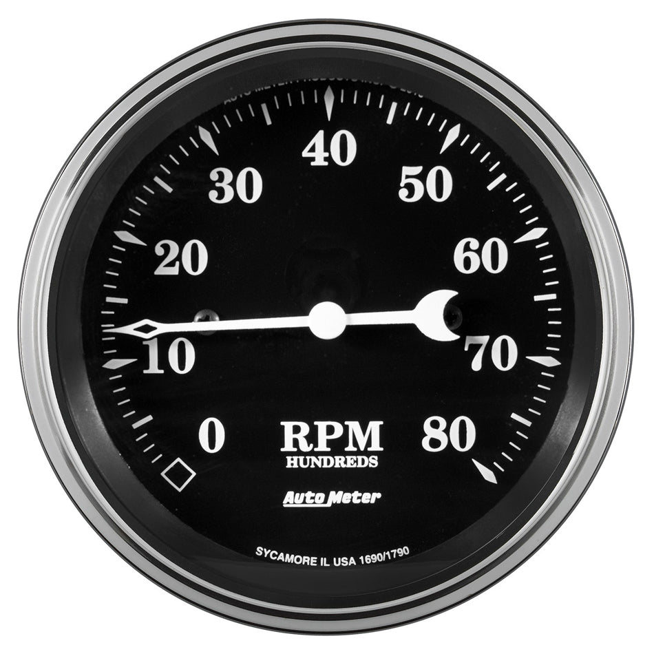 AutoMeter3-3/8 Tachometer 8000 RPM Old Tyme In-Dash