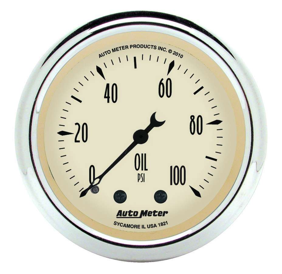 AutoMeter2-1/16 A/B Oil Pressure Gauge 0-100 PSI