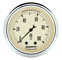 Load image into Gallery viewer, AutoMeter2-1/16 A/B Oil Pressure Gauge 0-100 PSI