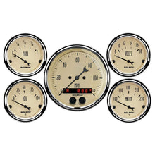 Load image into Gallery viewer, AutoMeterAntique Beige Gauge Kit w/GPS Speedo