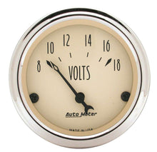 Load image into Gallery viewer, AutoMeter2-1/16in A/B Voltmeter Gauge