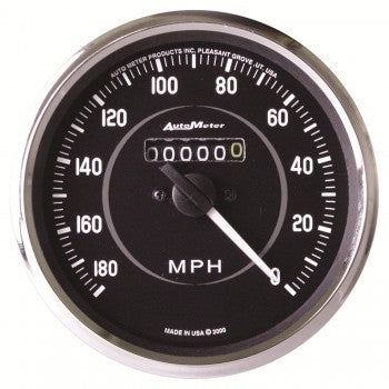 AutoMeter4in Cobra Series Speedo 0-180MPH