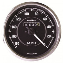 Load image into Gallery viewer, AutoMeter4in Cobra Series Speedo 0-180MPH