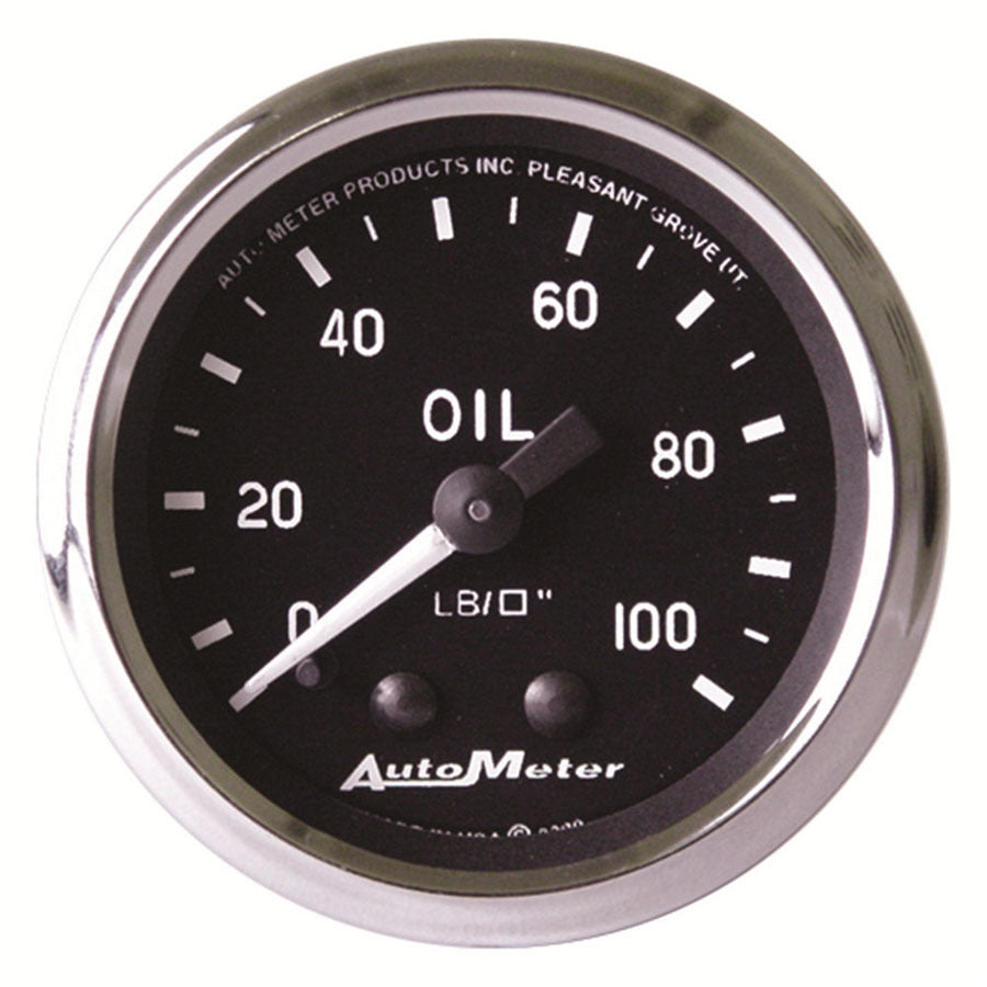 AutoMeter2-1/16in Cobra Series Oil Pressure Gauge