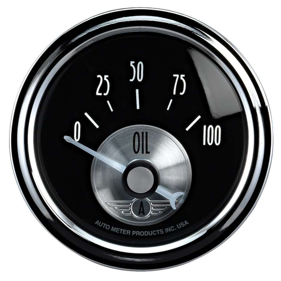 AutoMeter2-1/16 B/D Oil Pressure Gauge 0-100psi