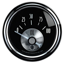 Load image into Gallery viewer, AutoMeter2-1/16 B/D Oil Pressure Gauge 0-100psi