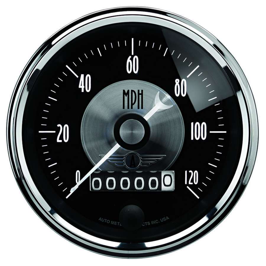 AutoMeter3-3/8 Speedometer Gauge 120mph Elec Programmable