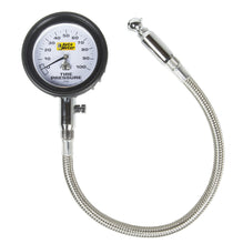 Load image into Gallery viewer, AutoMeterTire Press. Gauge 0-100 PSI Analog w/Bleed Valve