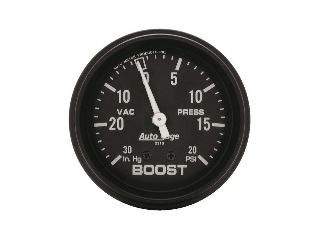 AutoMeter0-20/0-30 Turbo Boost A/