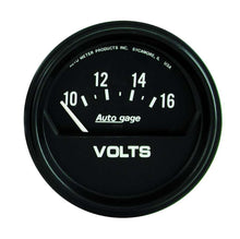 Load image into Gallery viewer, AutoMeter10-16 Voltmeter Autogage