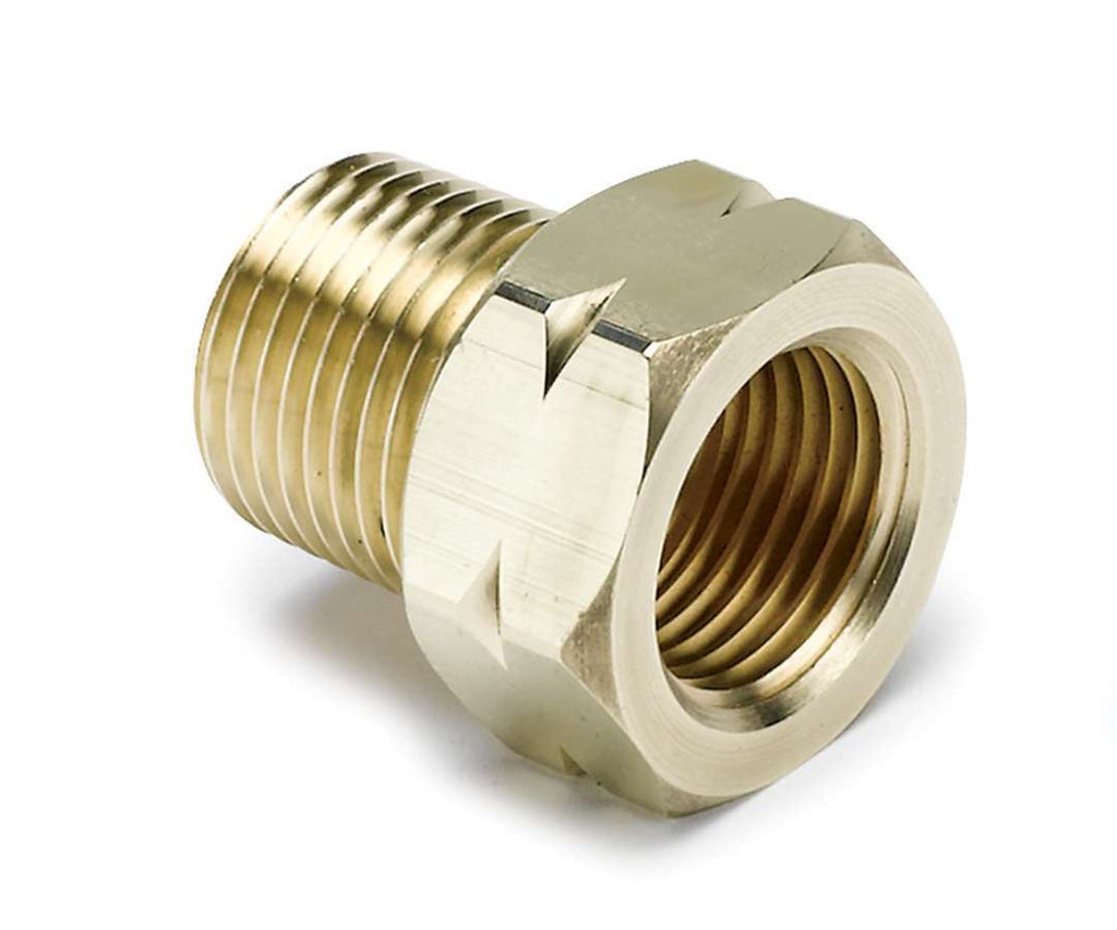 AutoMeter3/8in Brass NPT Water Temp Adapter