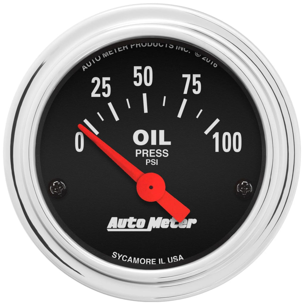 AutoMeter0-100 Oil Pressure Gauge