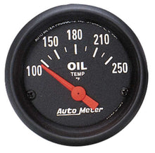 Load image into Gallery viewer, AutoMeter2-1/16in Z-Series Oil Temp Gauge 100-250