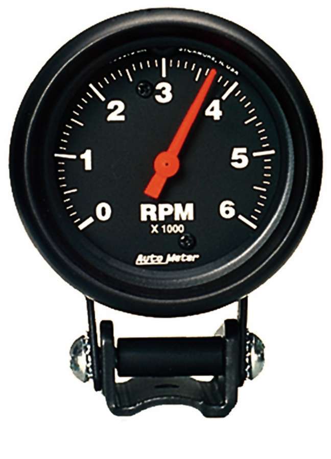 AutoMeter6000 Rpm Black Tach