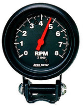 Load image into Gallery viewer, AutoMeter8000 Rpm Black Tach