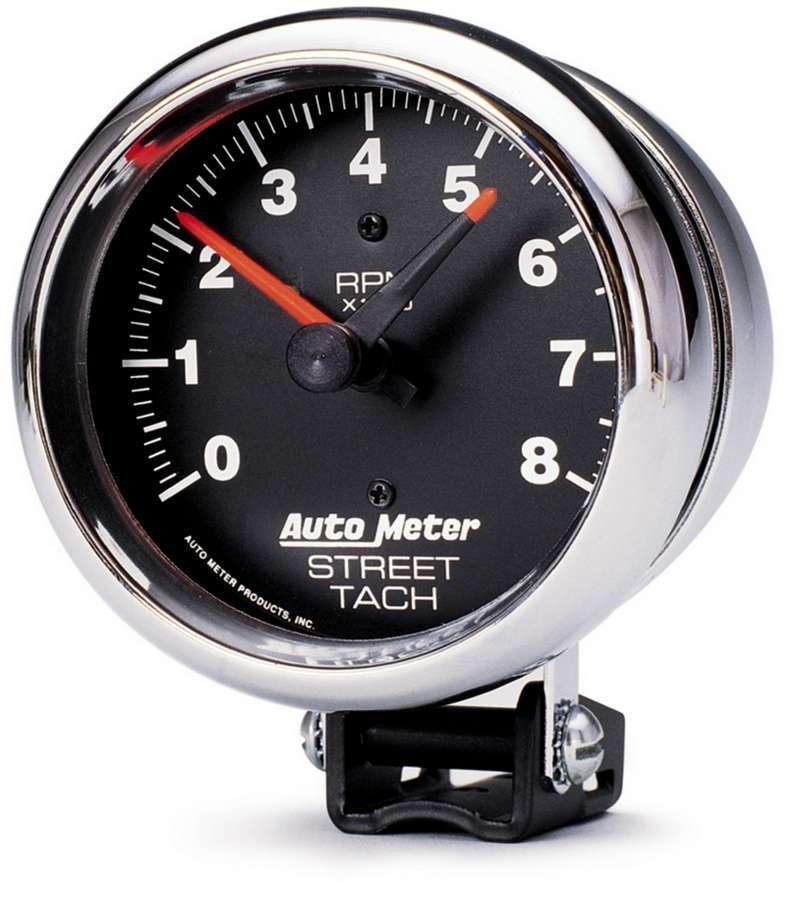 AutoMeter8000 Rpm Chrome Tach