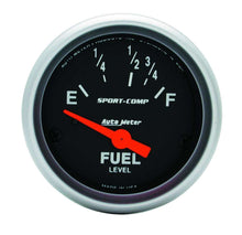 Load image into Gallery viewer, AutoMeter2-1/16in Sport Comp. Fuel Level Gauge