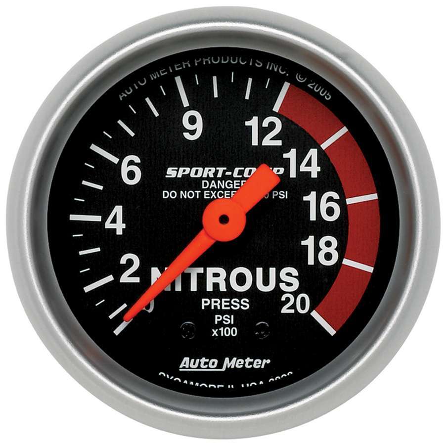 AutoMeter2-1/16in Sport Comp NOS Pressure Gauge