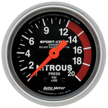 Load image into Gallery viewer, AutoMeter2-1/16in Sport Comp NOS Pressure Gauge