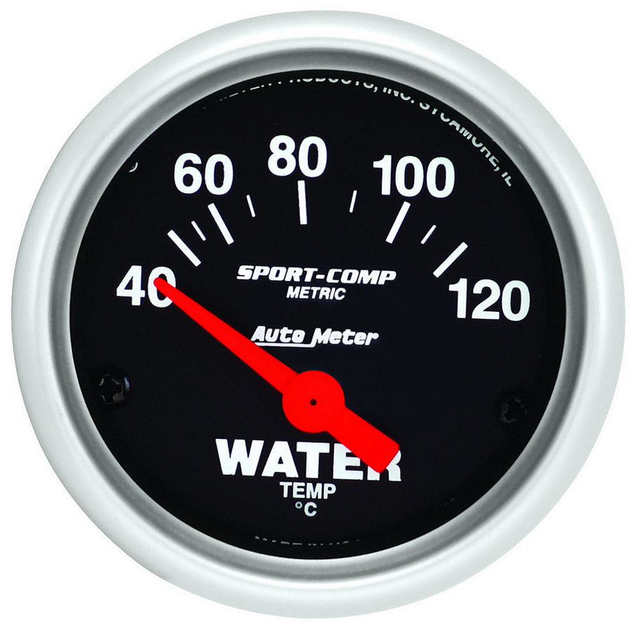 AutoMeter2-1/16 Mini Sport Comp Water Temp Gauge -Metric