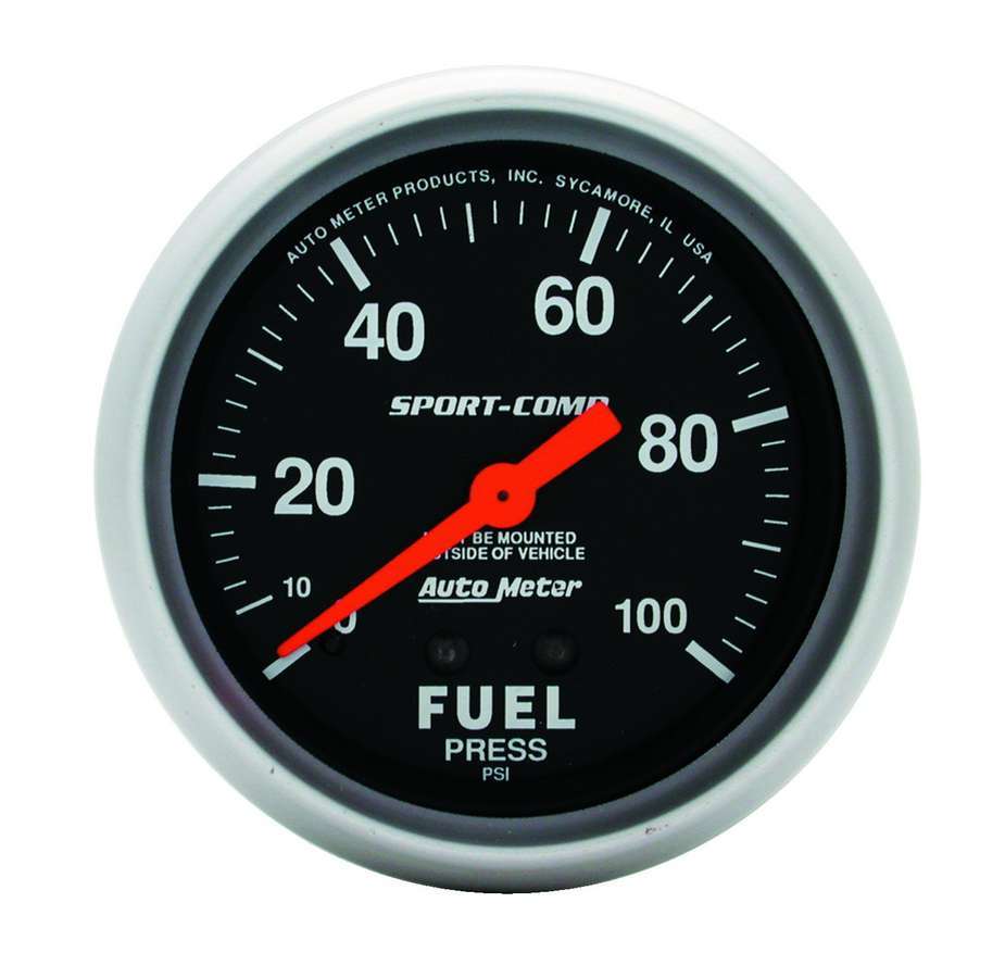 AutoMeter0-100 Fuel Press Gauge