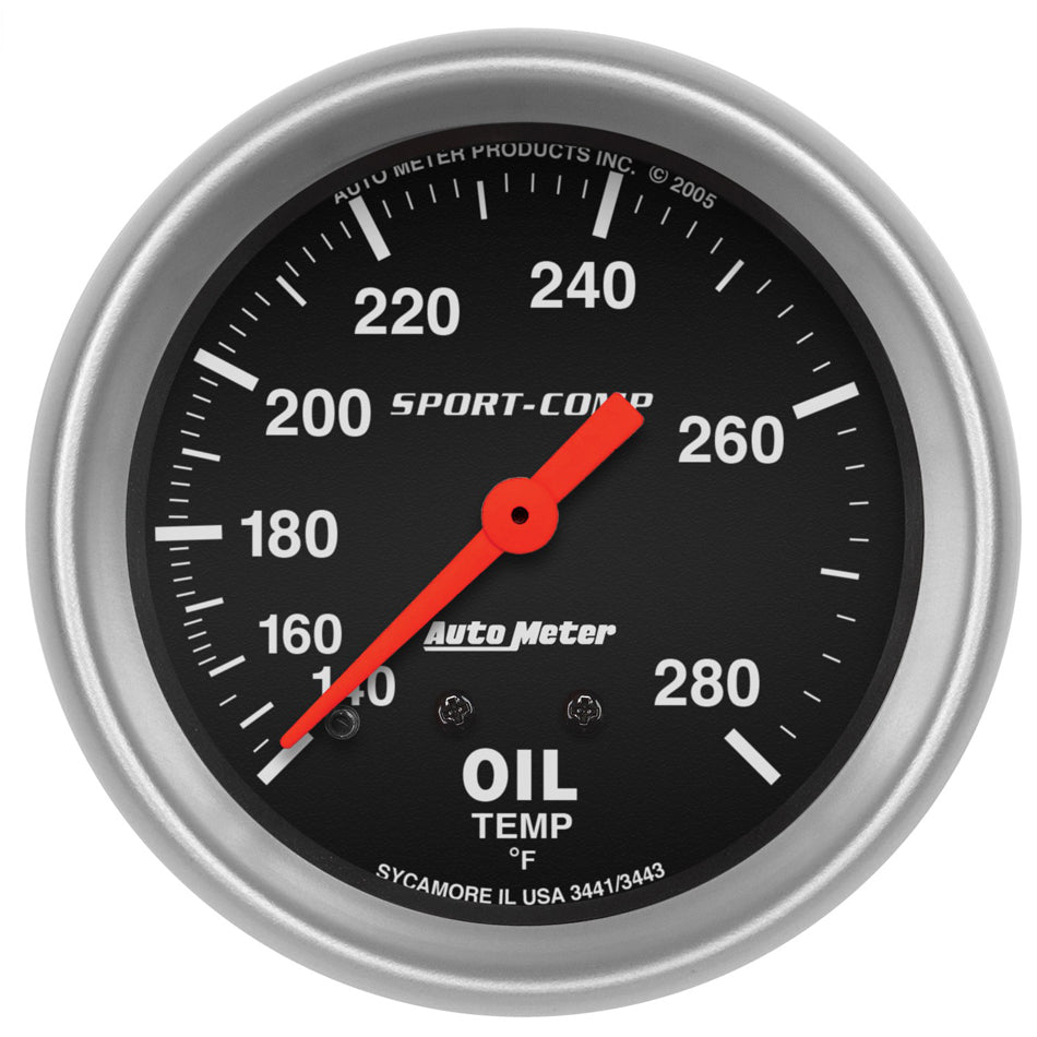 AutoMeter140-280 Oil Temp Gauge