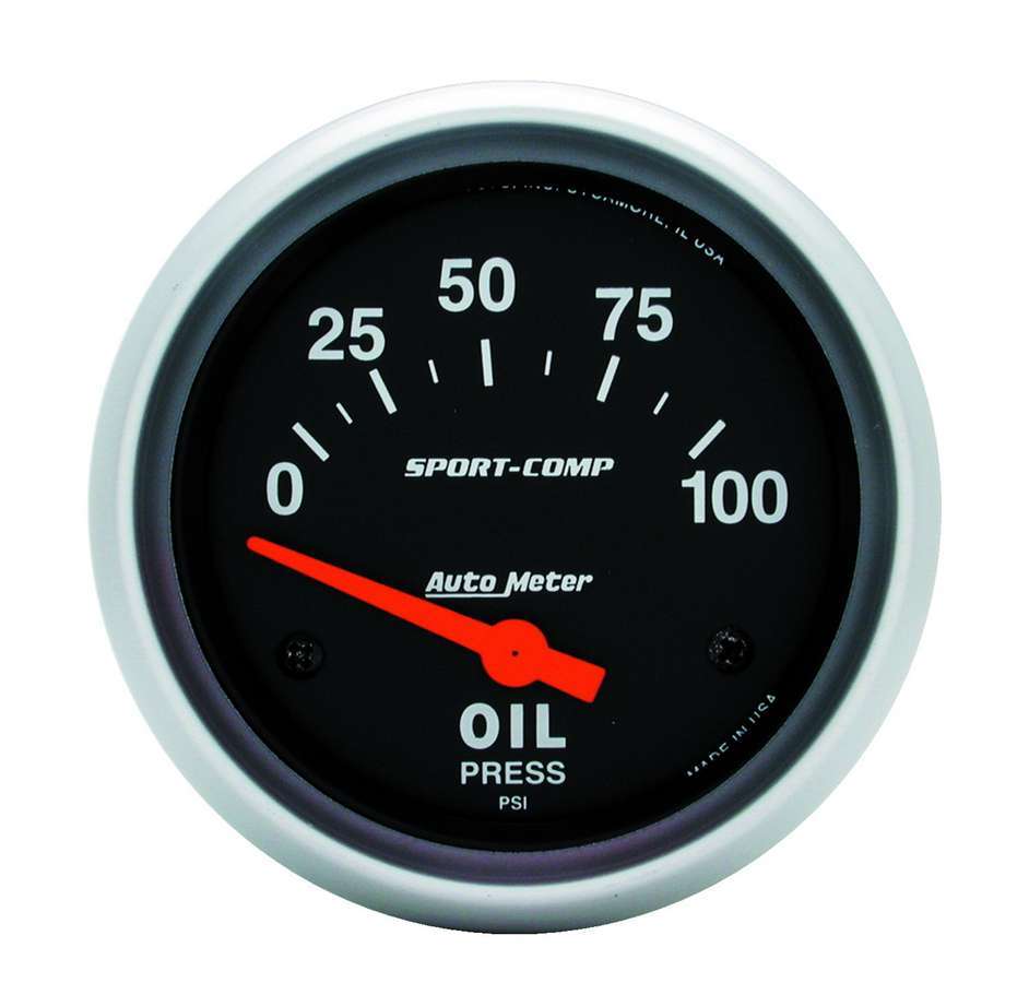 AutoMeter0-100 Oil Pressure Gauge