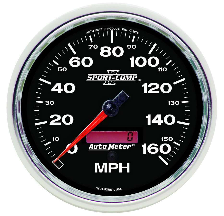 AutoMeter5in S/C II In-Dash Speedo 160MPH