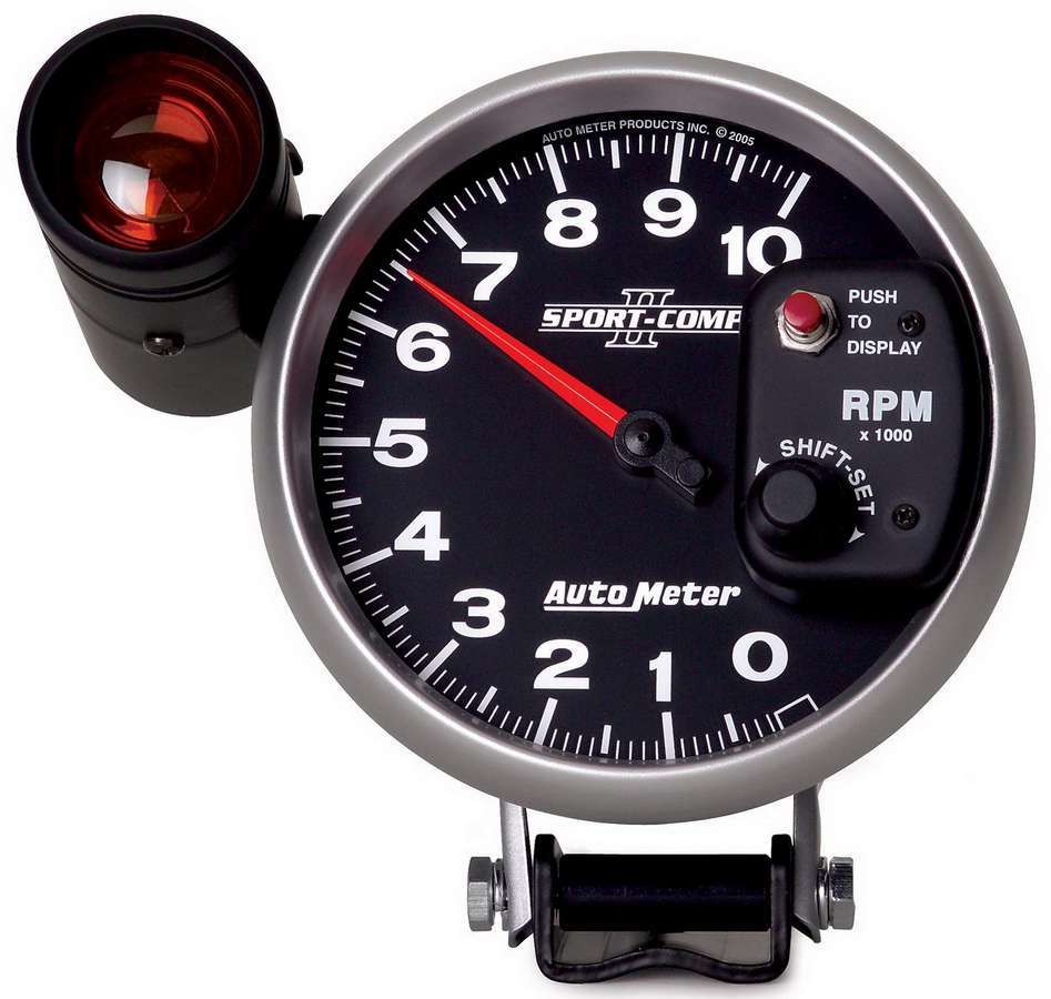 AutoMeter5in S/C II Shift Light Tach