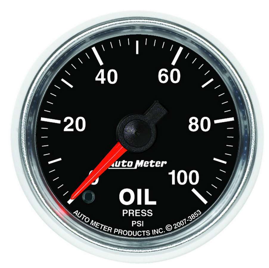 AutoMeter2-1/16 GS Oil Pressure Gauge - 0-100psi