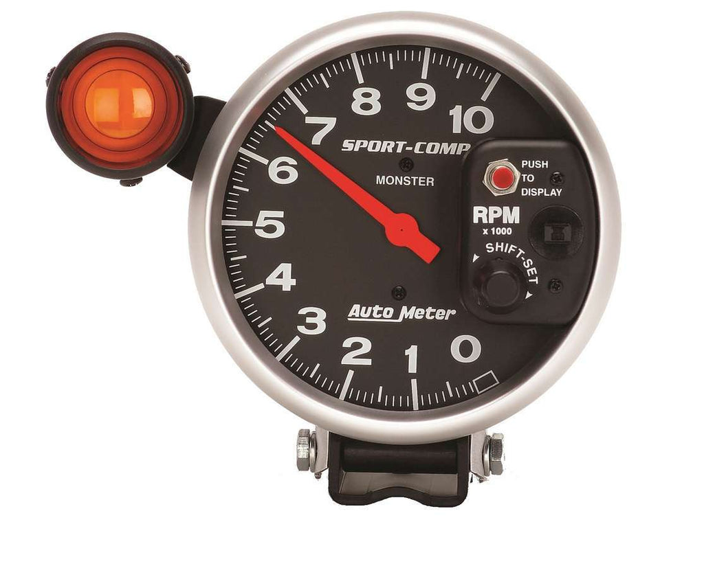 AutoMeter5in Sport Comp Monster Tach w/Shift Light