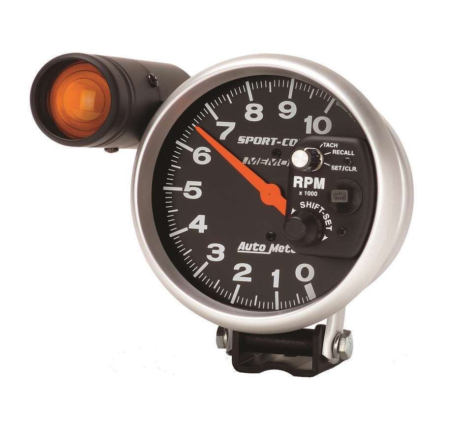 AutoMeter5in Sport Comp Monster Tach w/Recall