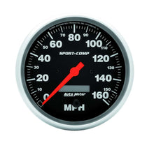 Load image into Gallery viewer, AutoMeter5in Sport Comp. Elec. 160 MPH Speedometer