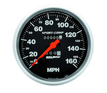 Load image into Gallery viewer, AutoMeter5in Sport Comp 160mph Speedometer