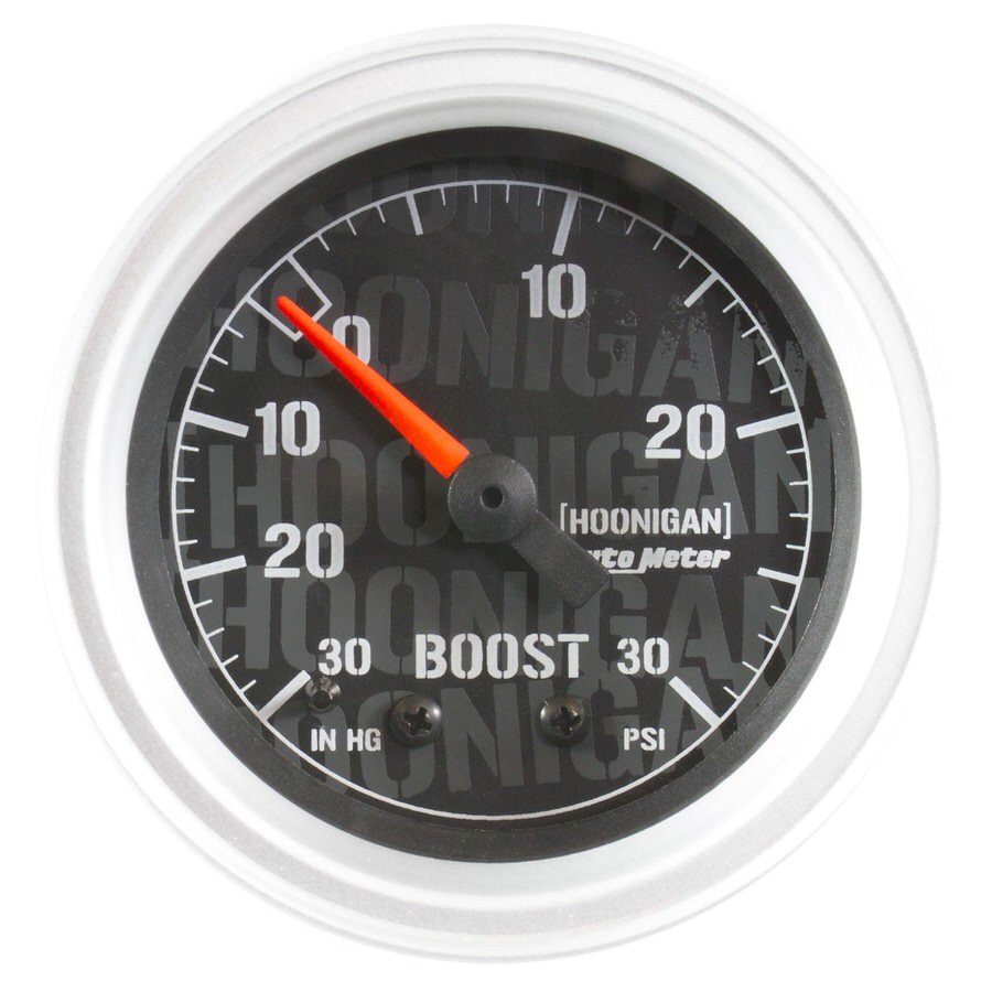 AutoMeter2-1/16in Vacuum/Boost Gauge Hoonigan Series