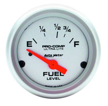 Load image into Gallery viewer, AutoMeter2-1/16in Ultra-Lite Fuel Level Gauge