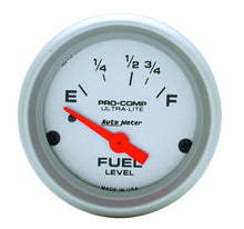 Load image into Gallery viewer, AutoMeter2-1/16in Ultra-Lite Fuel Level Gauge