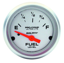 Load image into Gallery viewer, AutoMeter2-1/16 Ultra-Lite Fuel Level Gauge