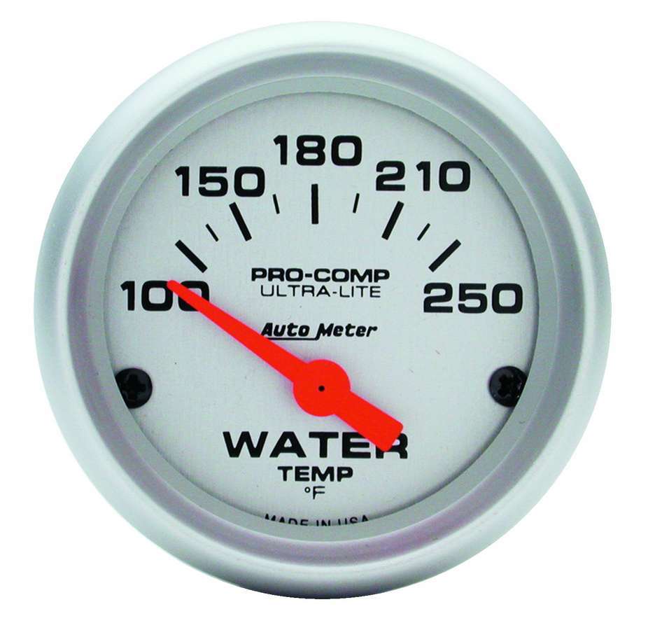 AutoMeter2-1/16in U/L Water Temp Gauge 100-250