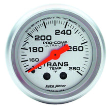 Load image into Gallery viewer, AutoMeter2-1/16in Ultra-Lite Oil Trans Temp. Gauge