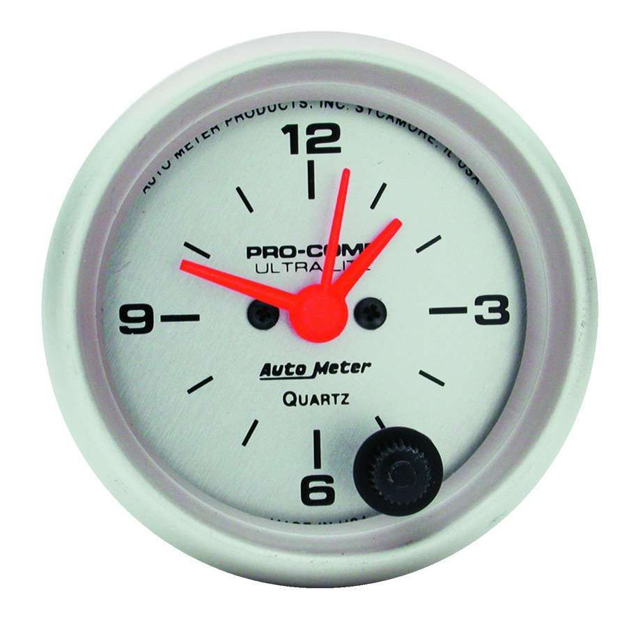 AutoMeter2-1/16in Ultra-Lite Clock