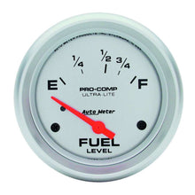 Load image into Gallery viewer, AutoMeter2-5/8in Ultra-Lite Fuel Level Gauge