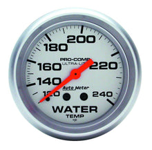 Load image into Gallery viewer, AutoMeter2-5/8 Ultra-Lite Water Temp 120-240 F.Mech 12FT