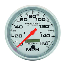 Load image into Gallery viewer, AutoMeter5in Ultra-Lite Elec. 160MPH Speedometer